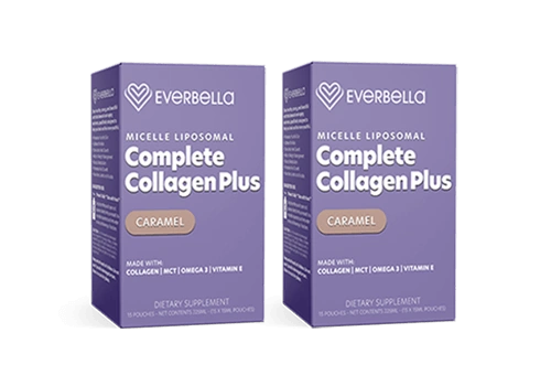 Complete Collagen Plus 2 box supply caramel liquid collagen